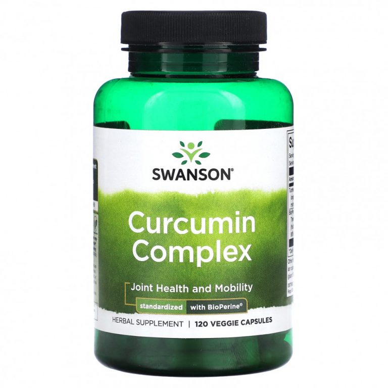 Swanson, Curcumin Complex, 120 растительных капсул