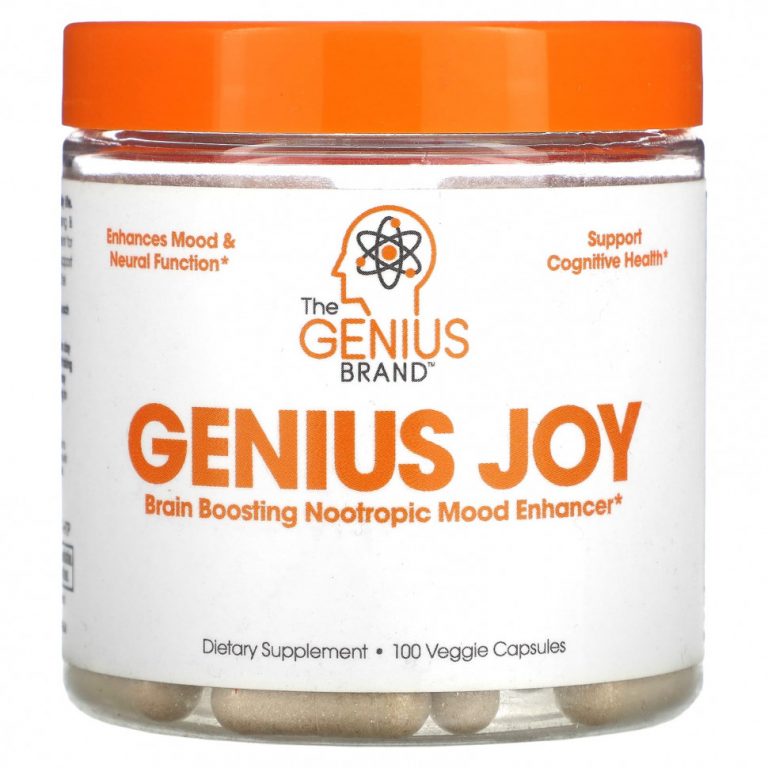 The Genius Brand, Genius Joy, 100 растительных капсул