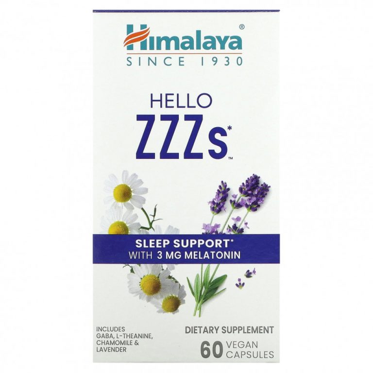 Himalaya, Hello ZZZs« 60 веганских капсул