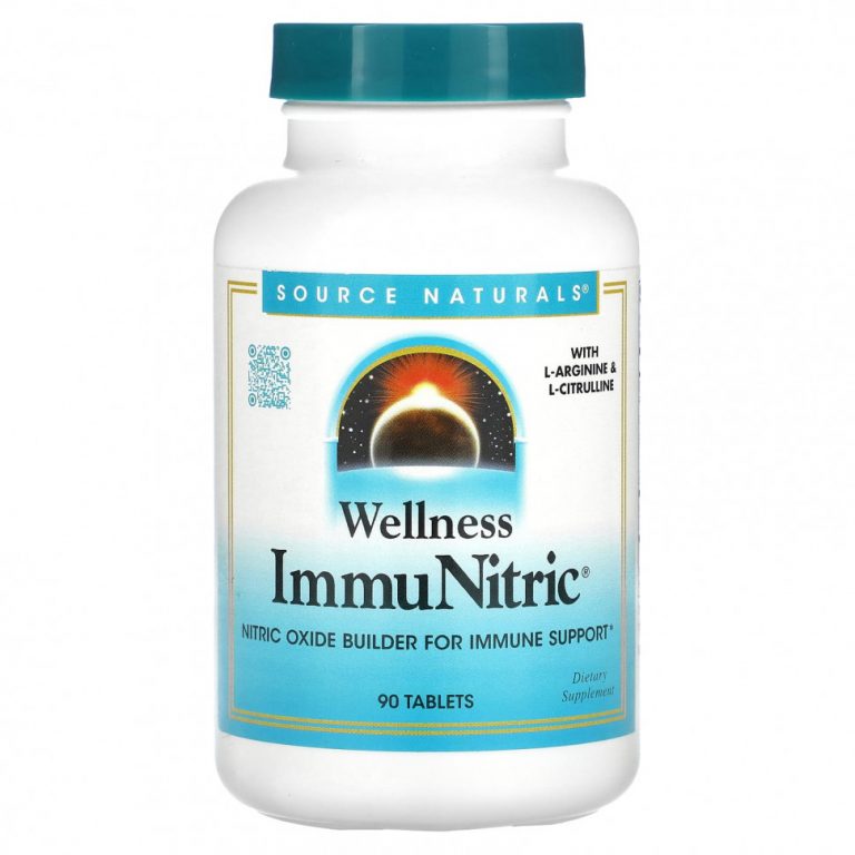 Source Naturals, Wellness ImmuNitric« 90 таблеток