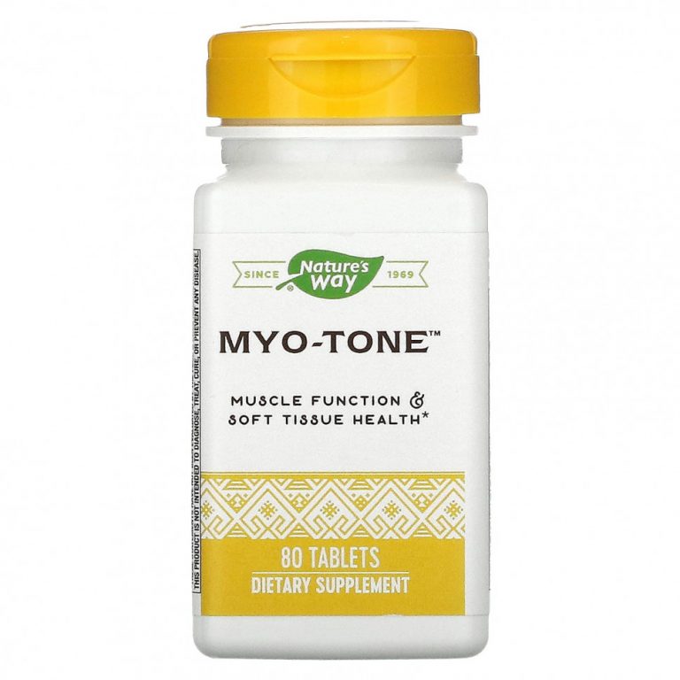 Nature’s Way, Myo-Tone, 80 таблеток