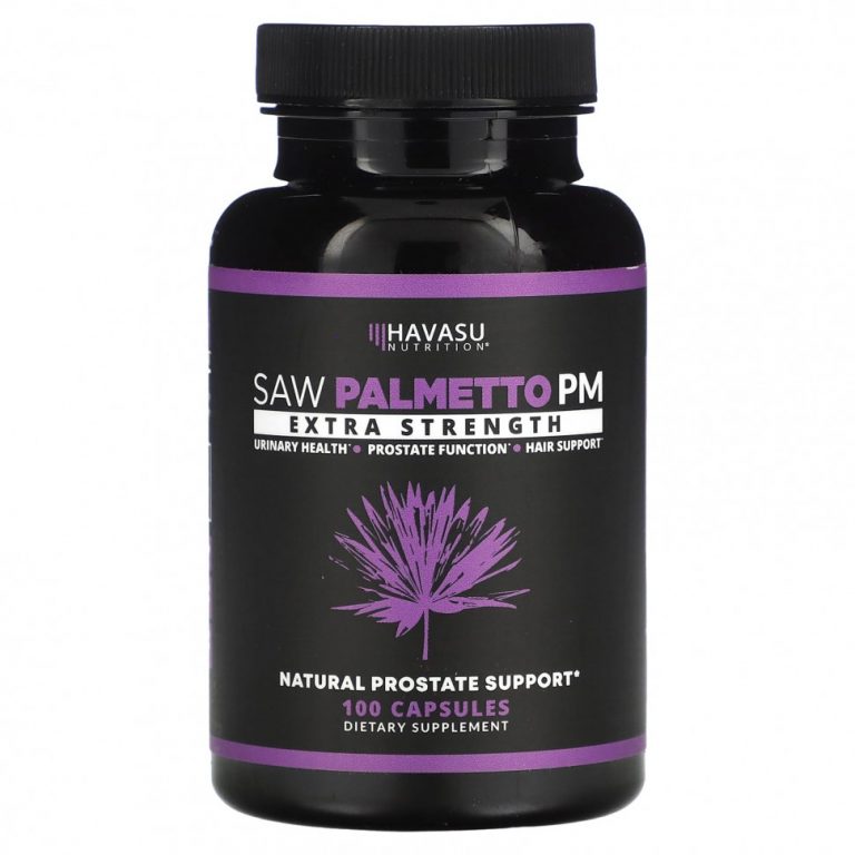 Havasu Nutrition, Saw Palmetto PM, повышенная сила действия, 100 капсул