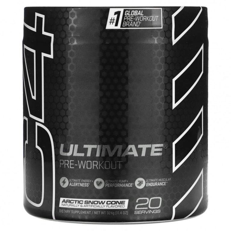 Cellucor, C4 Ultimate, перед тренировкой, Arctic Snow Cone, 324 г (11,4 унции)