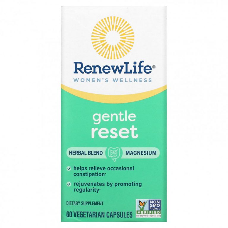 Renew Life, Women’s Wellness, Gentle Reset , 60 Vegetarian Capsules