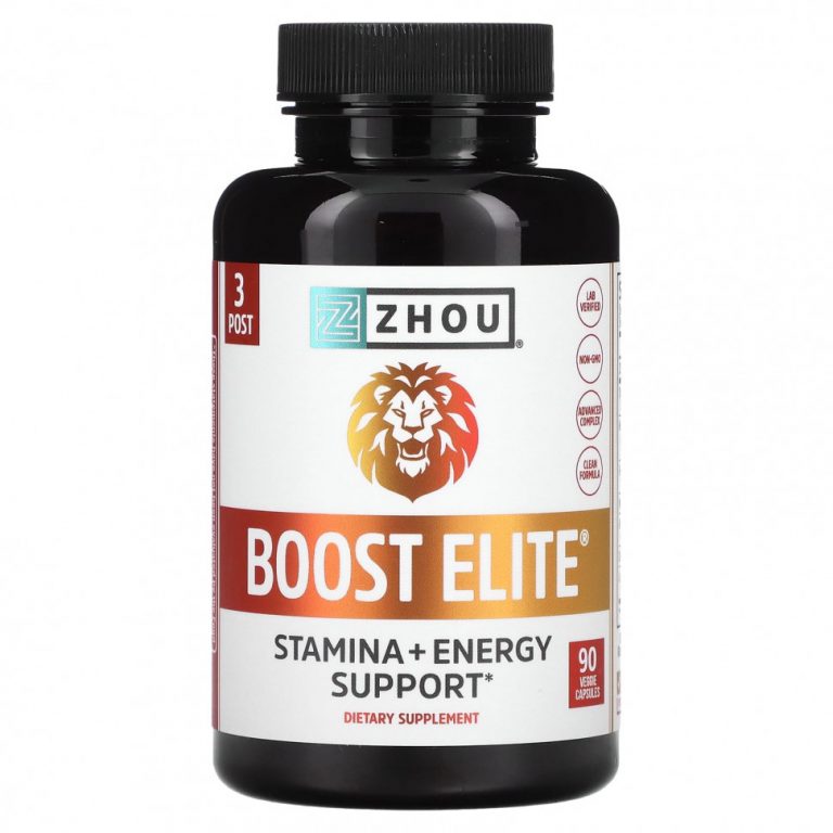 Zhou Nutrition, Boost Elite« 90 растительных капсул