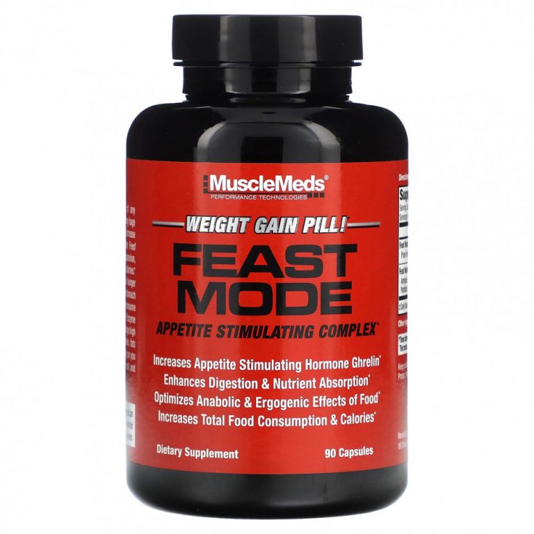 MuscleMeds, Feast Mode, комплекс для стимуляции аппетита, 90 капсул