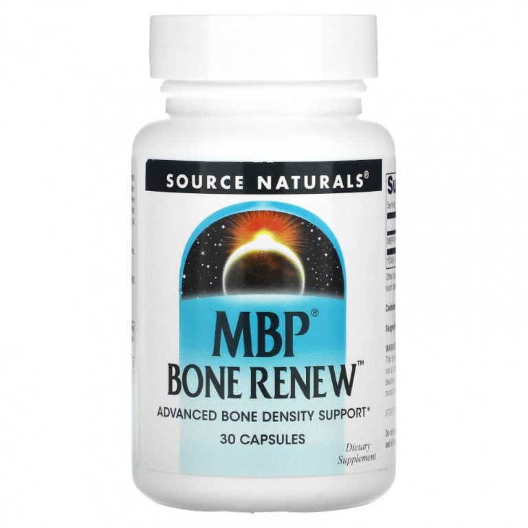 Source Naturals, Обновление костей MBP, 30 капсул