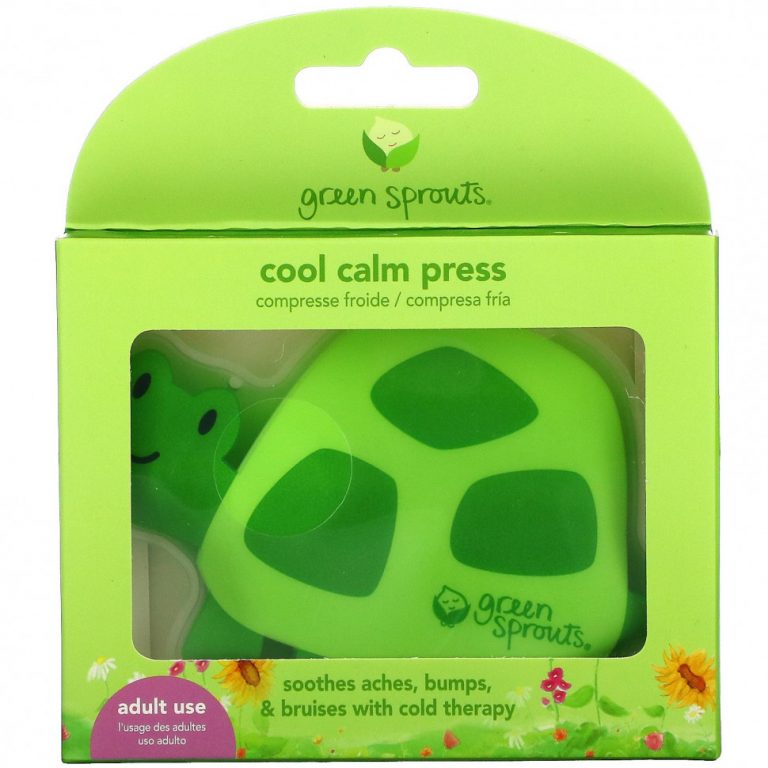 Green Sprouts, Cool Calm Press, зеленый, 1 шт.