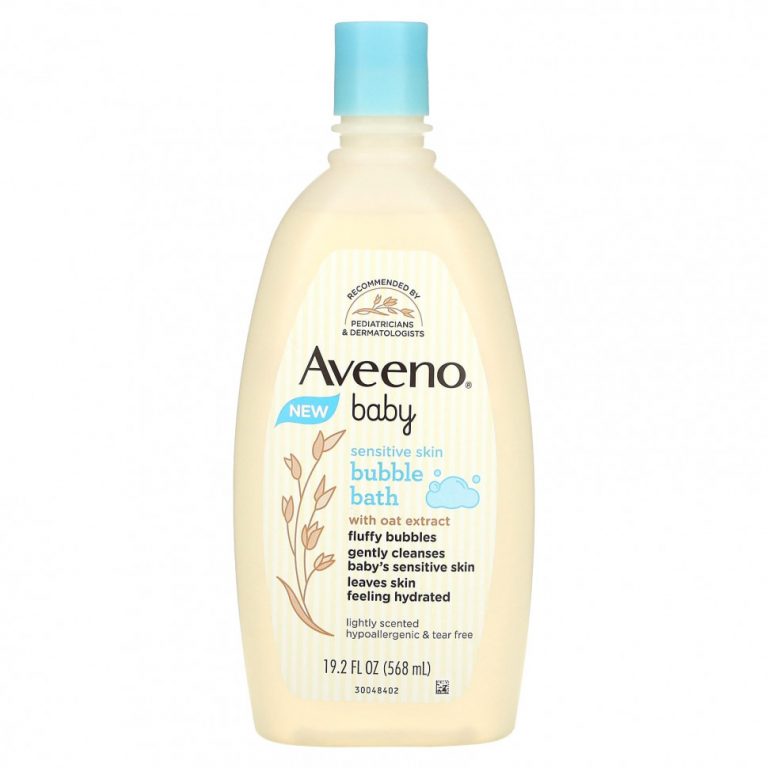 Aveeno, Baby, пенная ванна с экстрактом овса, 568 мл (19,2 жидк. Унции)