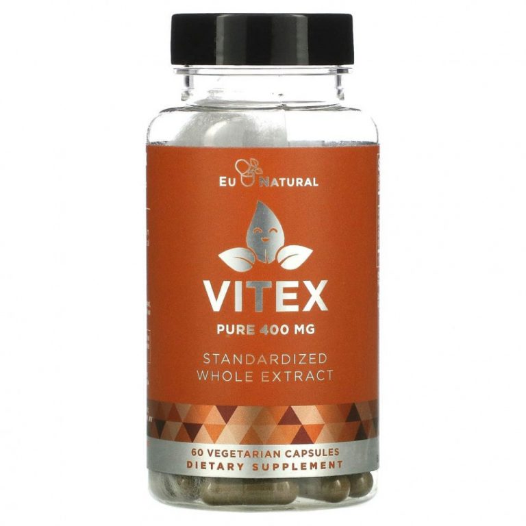 Eu Natural, Vitex, 400 мг, 60 вегетарианских капсул