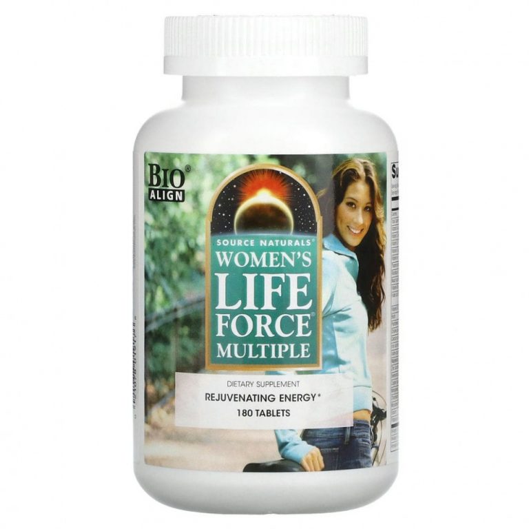 Source Naturals, Women’s Life Force Multiple, 180 таблеток