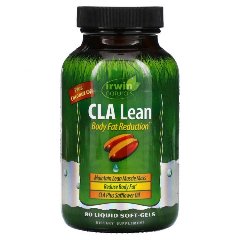 Irwin Naturals, C.L.A. Lean, Body Fat Reduction, 80 мягких желатиновых капсул с жидкостью