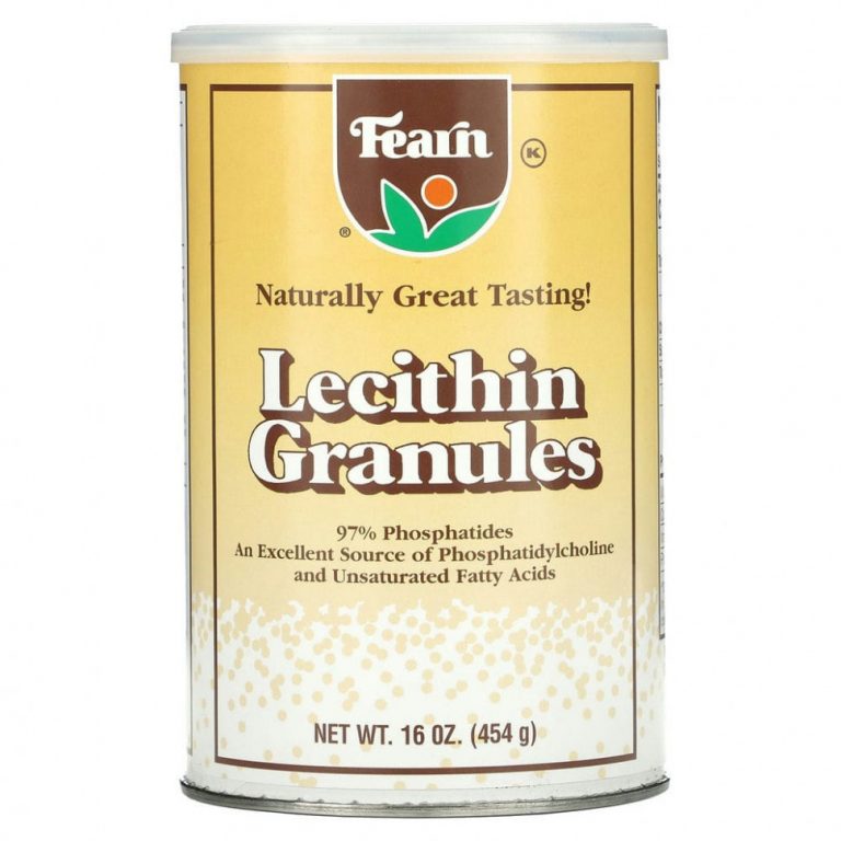 Fearn Natural Foods, Гранулы лецитина, 454 г (16 унций)