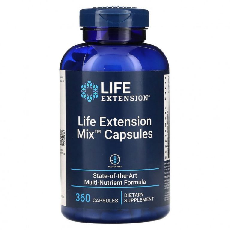 Life Extension, Mix, комплексная добавка в капсулах, 360 капсул