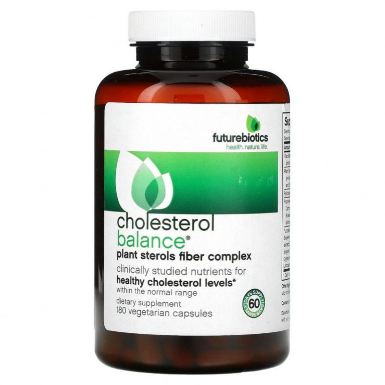 FutureBiotics, Cholesterol Balance, 180 вегетарианских капсул