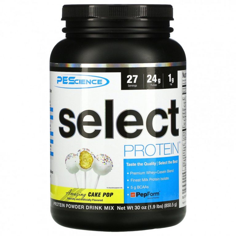 PEScience, Select Protein, Amazing Cake Pop, 850,5 г (1,9 фунта)