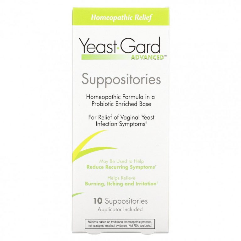 YeastGard Advanced, Суппозитории Yeast Gard Advanced, 10 суппозиториев