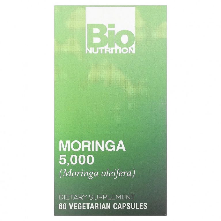 Bio Nutrition, Moringa Super Food, 500 мг, 60 растительных капсул