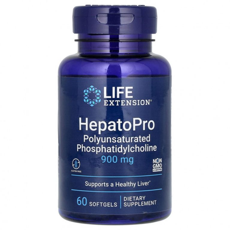 Life Extension, HepatoPro, 900 мг, 60 мягких таблеток