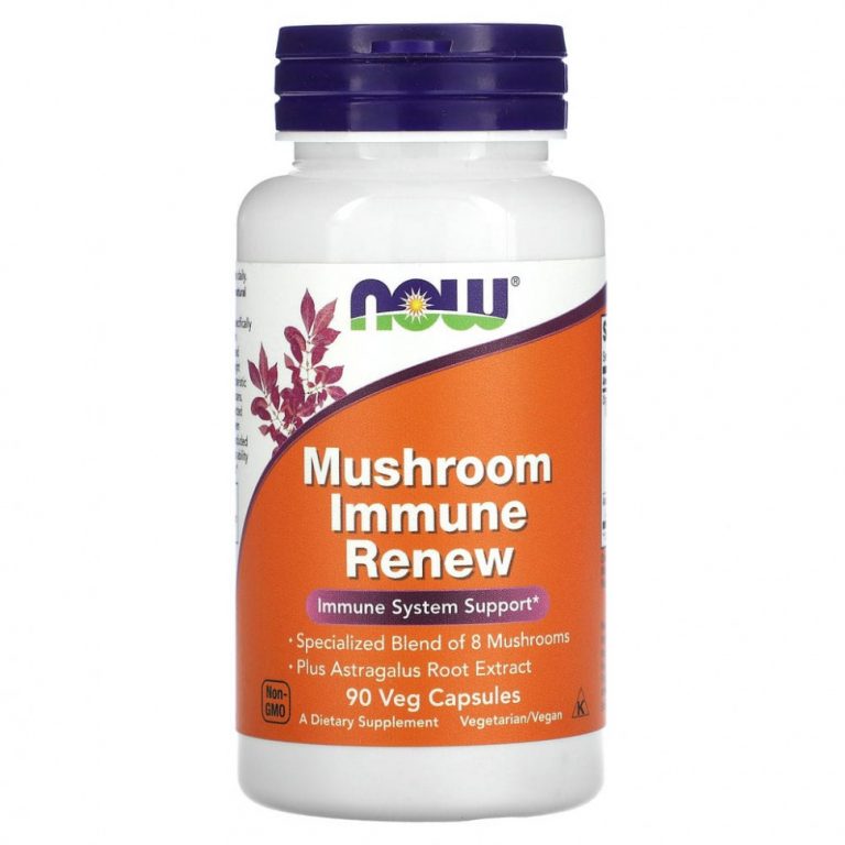 NOW Foods, Immune Renew, добавка для поддержки иммунитета, 90 растительных капсул