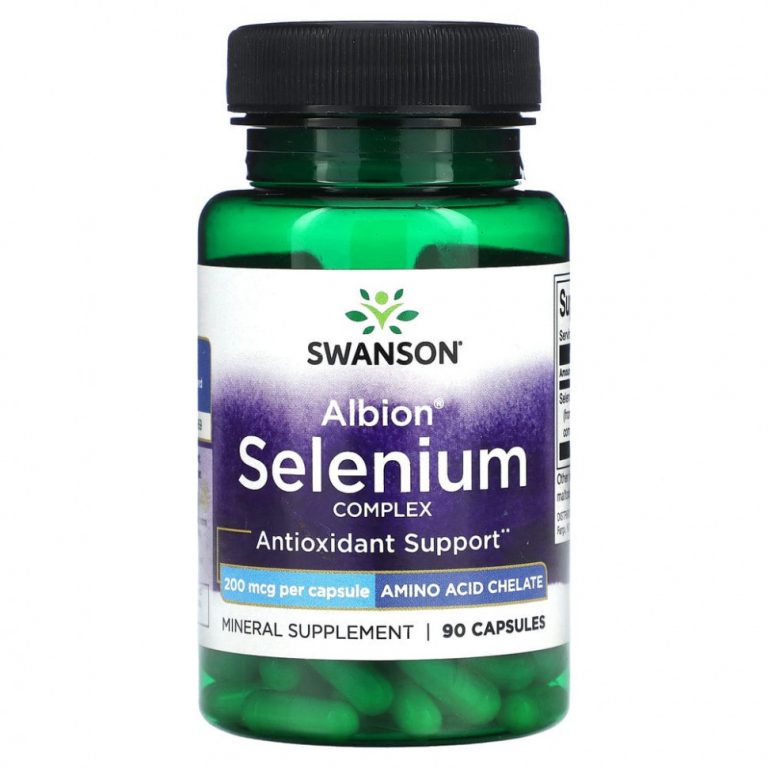 Swanson, Albion Selenium Complex, 200 мкг, 90 капсул