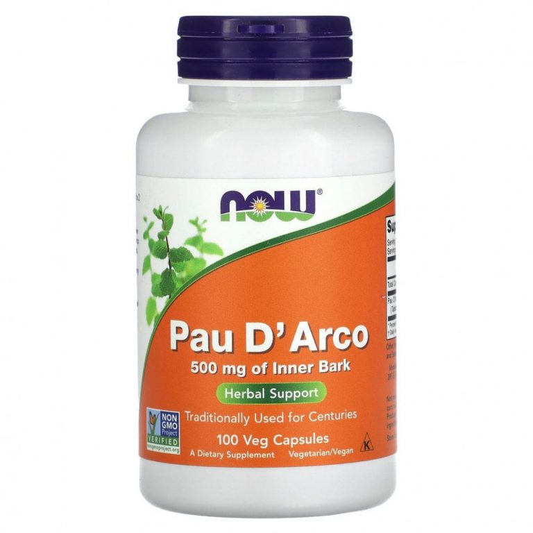 NOW Foods, Pau D’Arco« 100 растительных капсул