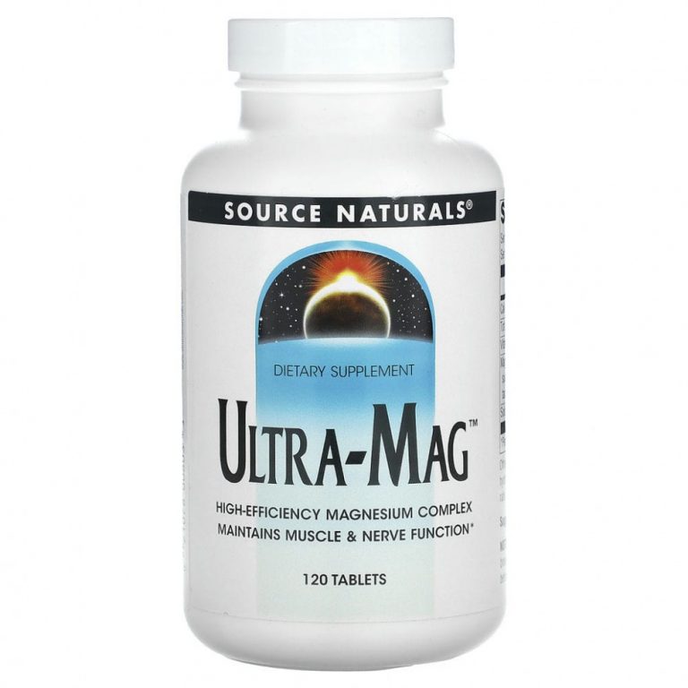 Source Naturals, Ultra-Mag, 120 таблеток