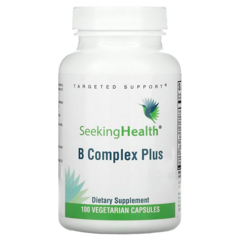 Seeking Health, B Complex Plus, 100 вегетарианских капсул