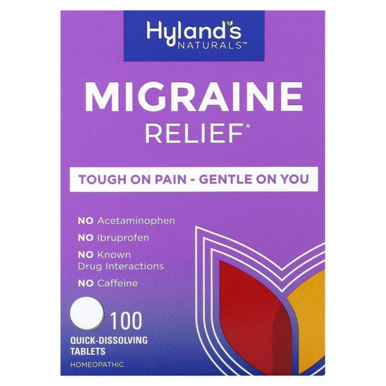 Hyland’s, Migraine Relief, 100 tablets