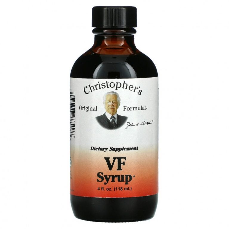 Christopher’s Original Formulas, VF Syrup, сироп, 118 мл (4 жидк. унций)