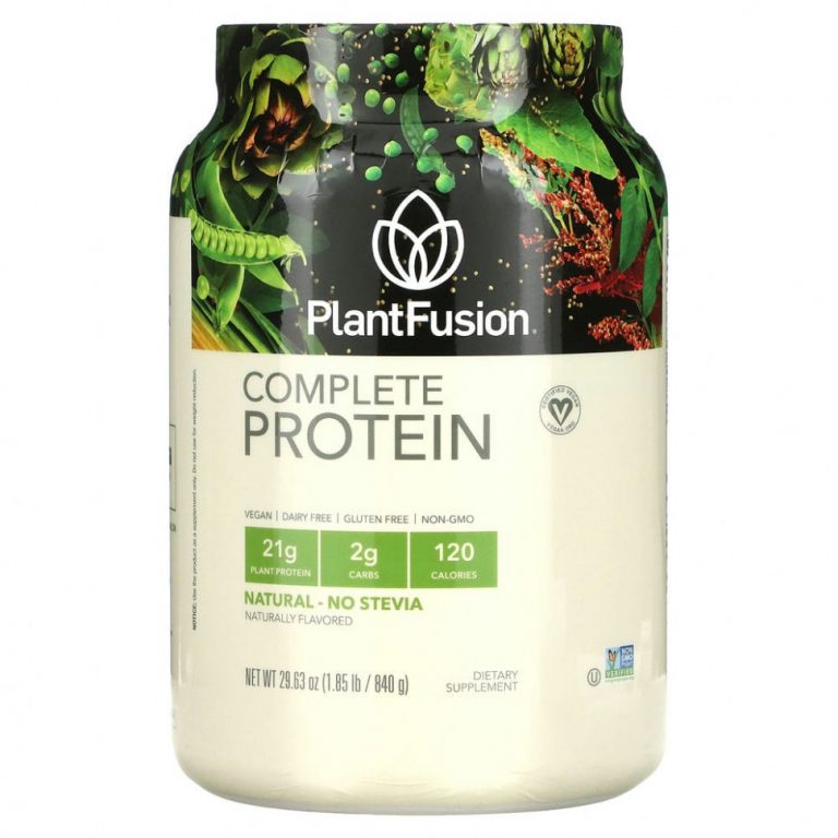 PlantFusion, Complete Protein, натуральный вкус, 840г