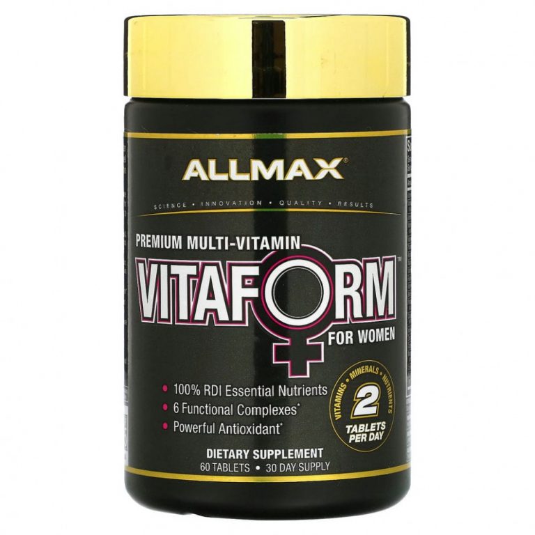 ALLMAX Nutrition, Vitaform, мультивитамин премиального качества для женщин, 60 таблеток