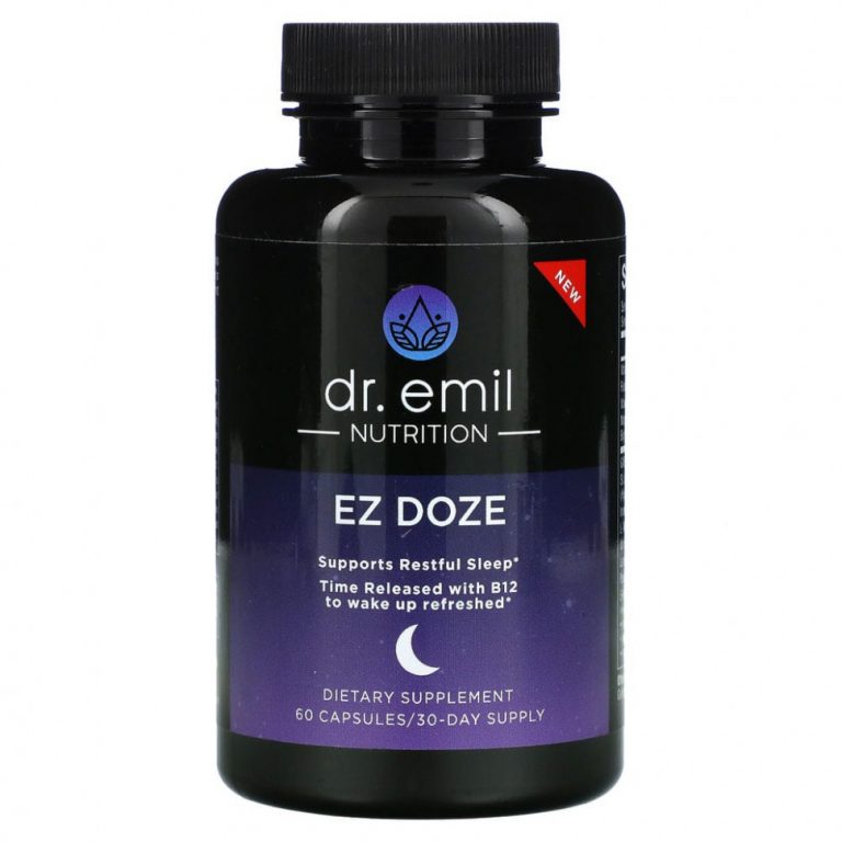 Dr Emil Nutrition, EZ DOZE« 60 капсул