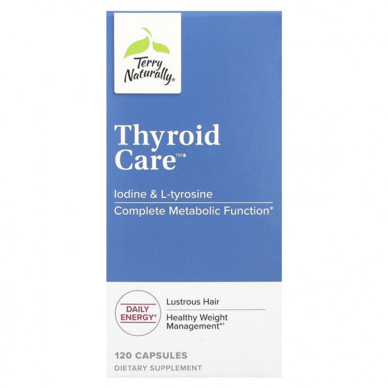 Terry Naturally, Thyroid Care, 120 капсул