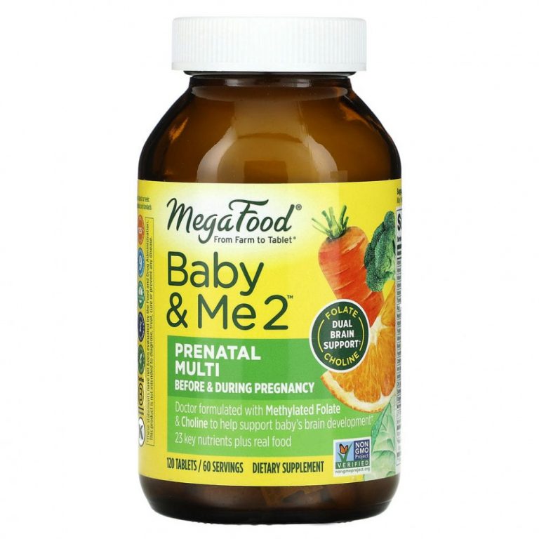 MegaFood, Baby & Me 2, 120 таблеток