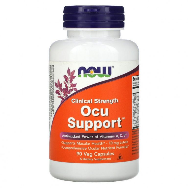 NOW Foods, Clinical Strength Ocu Support, 90 растительных капсул