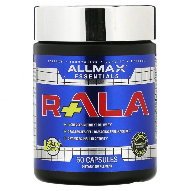 ALLMAX Nutrition, R+ALA, 60 капсул