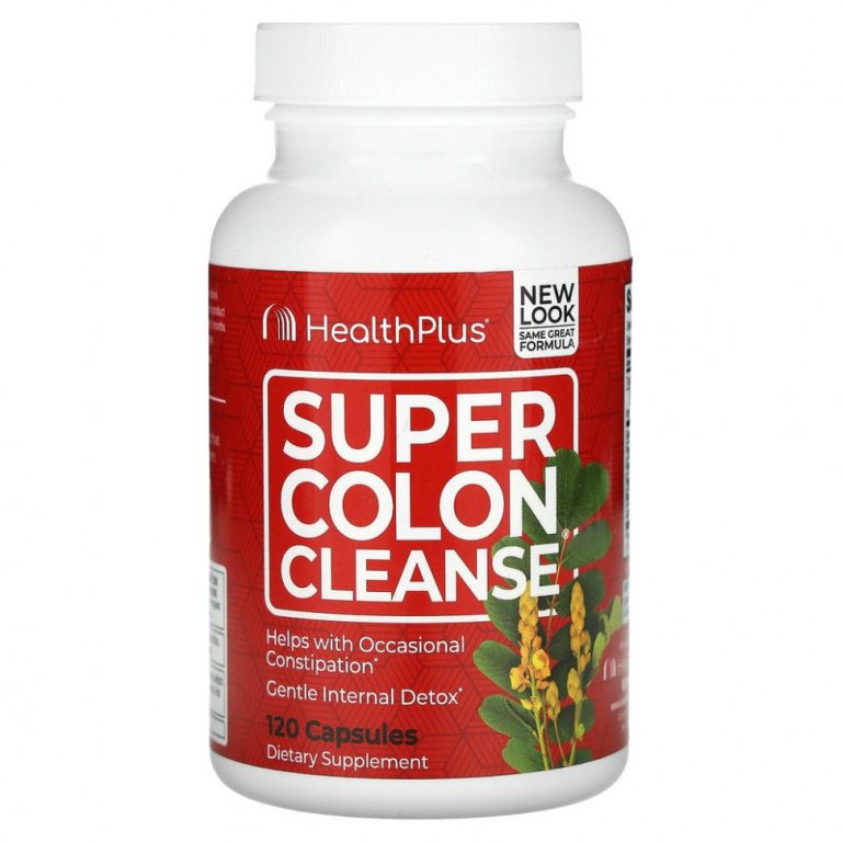 Health Plus, Super Colon Cleanse, 120 капсул