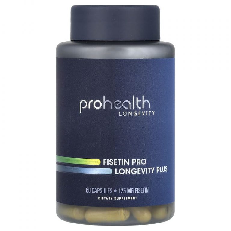 ProHealth Longevity, Fisetin Pro Longevity, 125 мг, 60 капсул