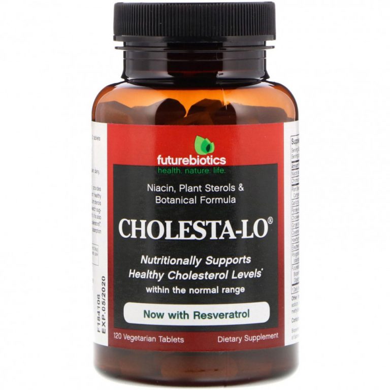 FutureBiotics, Cholesta-Lo With Garlic & Niacin, 120 Tablets