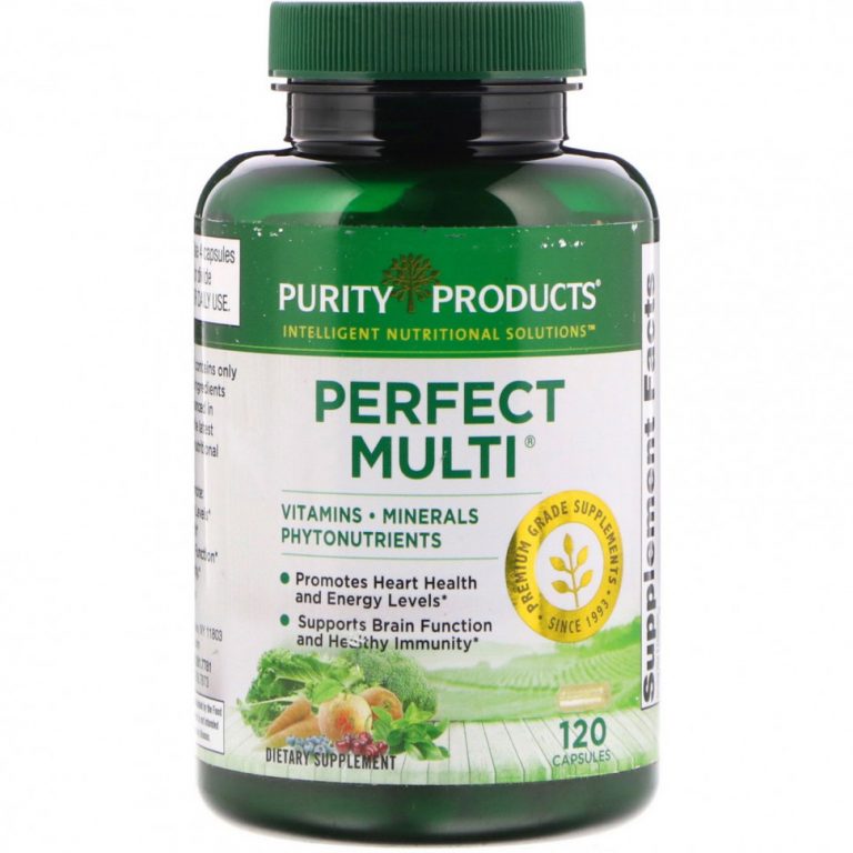 Purity Products, Витамины Perfect Multi, 120 капсул