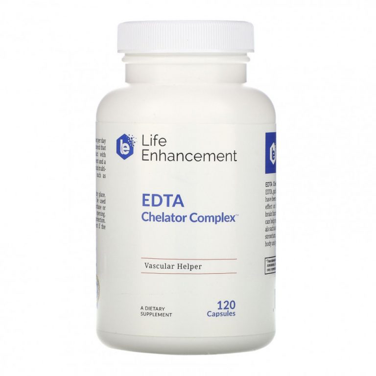 Life Enhancement, Chelator Complex, комплекс с ЭДТК, 120 капсул