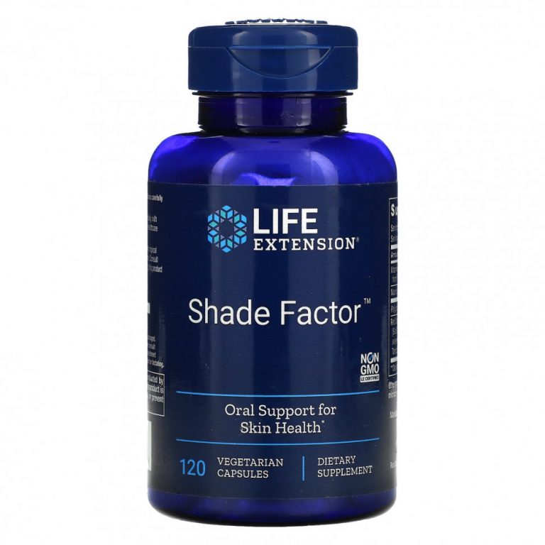 Life Extension, Shade Factor, 120 вегетарианских капсул