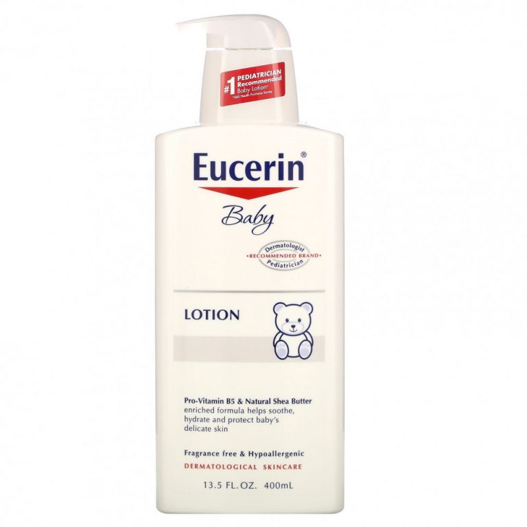 Eucerin, Baby, лосьон, без запаха, 400 мл (13,5 жидких унций)