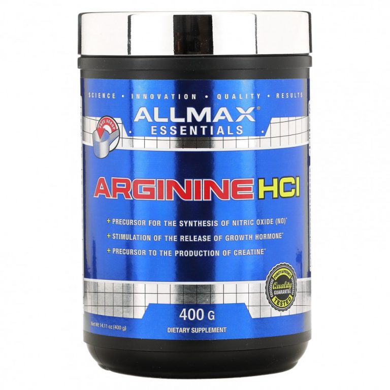 ALLMAX Nutrition, аргинин гидрохлорид, 400 г (14 унций)