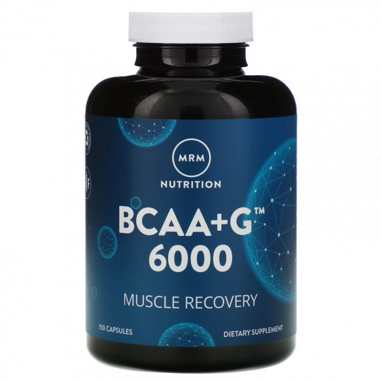 MRM, Nutrition, BCAA и G 6000, 150 капсул