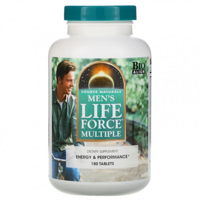 Source Naturals, Men’s Life Force Multiple, 180 таблеток