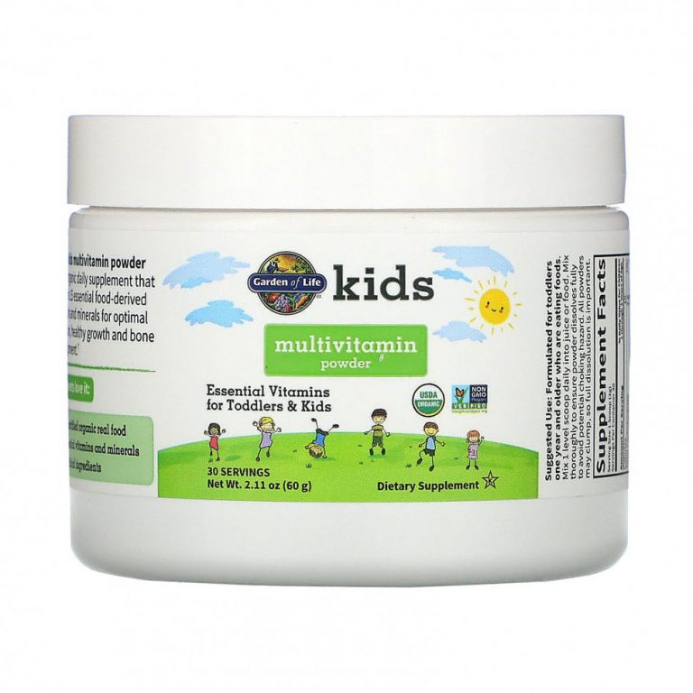 Garden of Life, Kids Multivitamin 2.11 oz (60 g) Powder