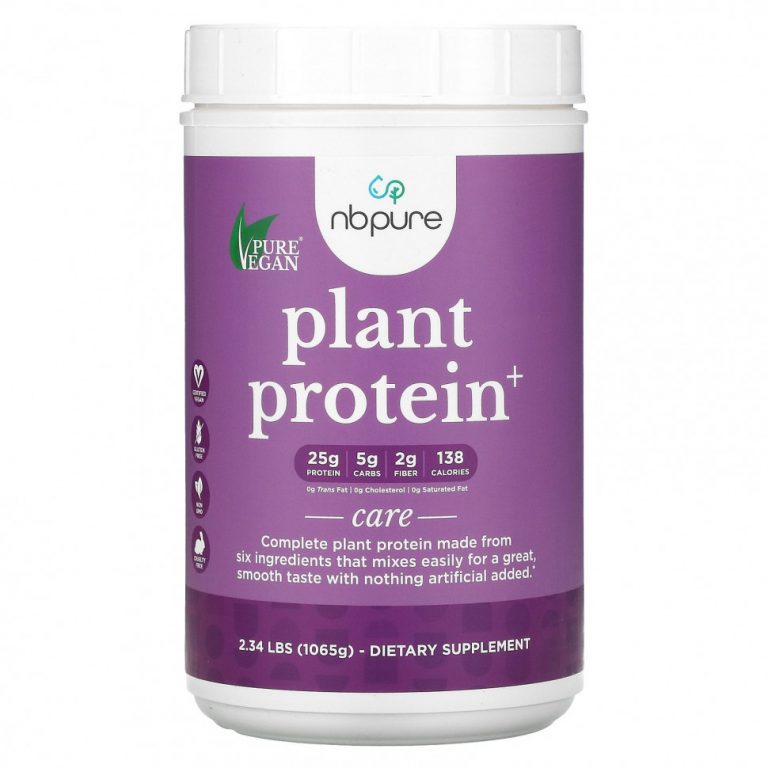 NB Pure, Plant Protein+,1065 г (2,34 фунта)