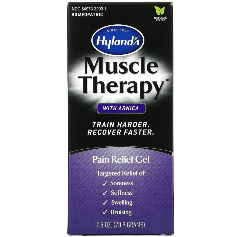 Hyland’s, Muscle Therapy с арникой, обезболивающий гель, 70,9 г (2,5 унции)